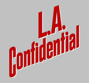 L.A. Confidential movie poster (1997) poster with hanger