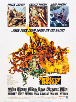 The Dirty Dozen movie poster (1967) hoodie