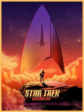 Star Trek: Discovery movie poster (2017) wood print