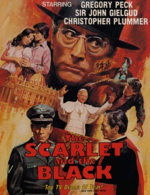 The Scarlet and the Black movie poster (1983) hoodie