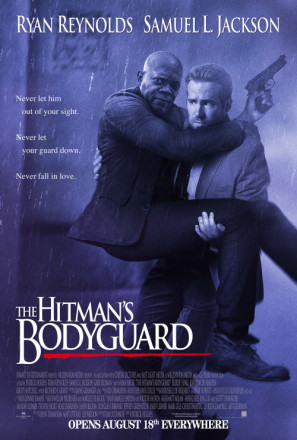 The Hitmans Bodyguard movie poster (2017) t-shirt