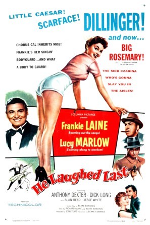 He Laughed Last movie poster (1956) t-shirt