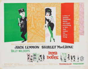 Irma la Douce movie poster (1963) poster with hanger
