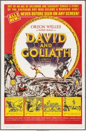 David e Golia movie poster (1960) Stickers MOV_se8iwkyz