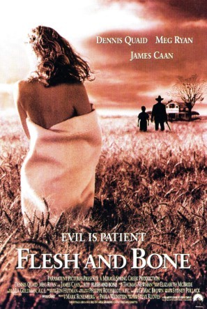 Flesh And Bone movie poster (1993) poster with hanger
