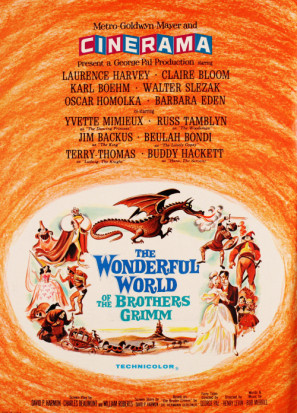 The Wonderful World of the Brothers Grimm movie poster (1962) t-shirt