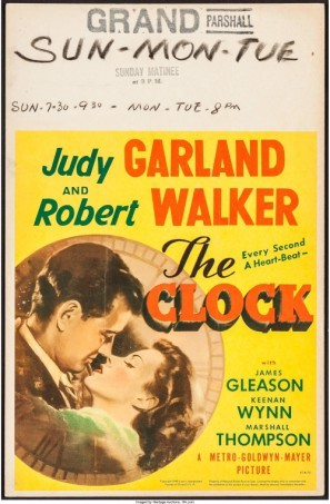The Clock movie poster (1945) poster with hanger
