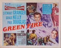 Green Fire movie poster (1954) Longsleeve T-shirt #1467347