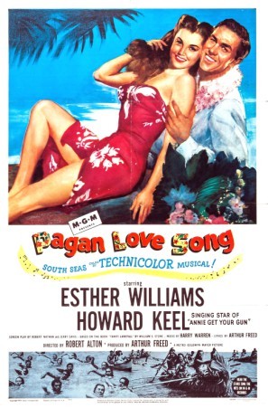 Pagan Love Song movie poster (1950) t-shirt