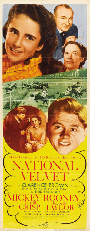 National Velvet movie poster (1944) wooden framed poster