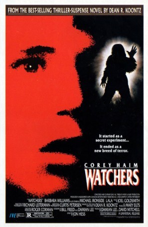 Watchers movie poster (1988) Longsleeve T-shirt