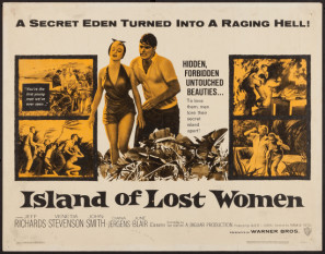 Island of Lost Women movie poster (1959) hoodie