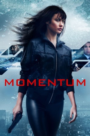 Momentum movie poster (2015) Mouse Pad MOV_swmxio8n