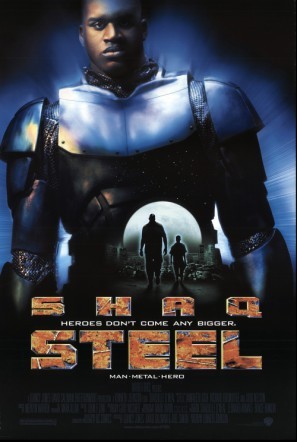 Steel movie poster (1997) canvas poster