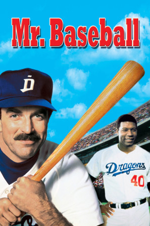 Mr. Baseball movie poster (1992) metal framed poster