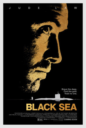 Black Sea movie poster (2014) metal framed poster