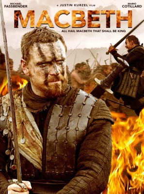 Macbeth movie poster (2015) Mouse Pad MOV_tfhq1njb