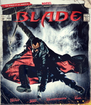 Blade movie poster (1998) tote bag