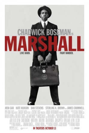 Marshall movie poster (2017) canvas poster
