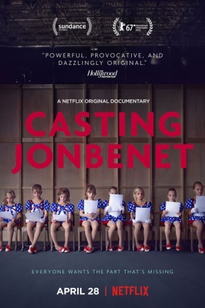 Casting JonBenet movie poster (2017) t-shirt