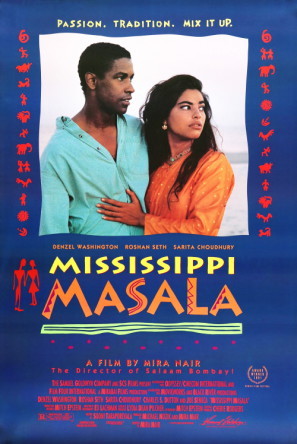 Mississippi Masala movie poster (1991) poster with hanger