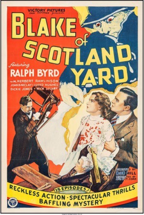 Blake of Scotland Yard movie poster (1937) canvas poster