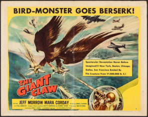The Giant Claw movie poster (1957) tote bag