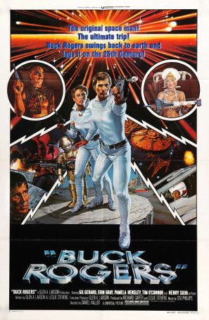Buck Rogers movie poster (1977) canvas poster