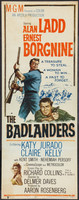 The Badlanders movie poster (1958) hoodie #1326706