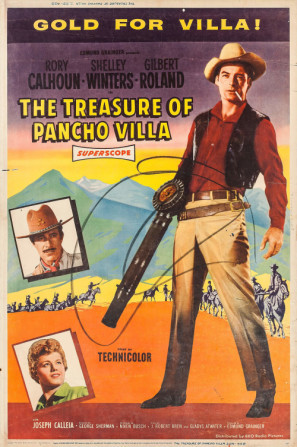 The Treasure of Pancho Villa movie poster (1955) Mouse Pad MOV_uee4fpig