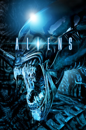 Aliens movie poster (1986) wood print