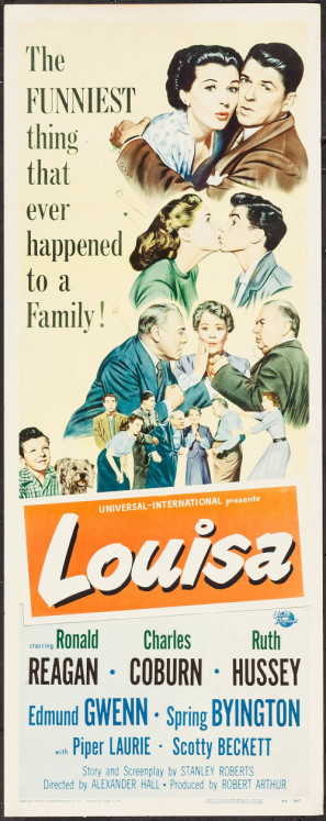 Louisa movie poster (1950) metal framed poster