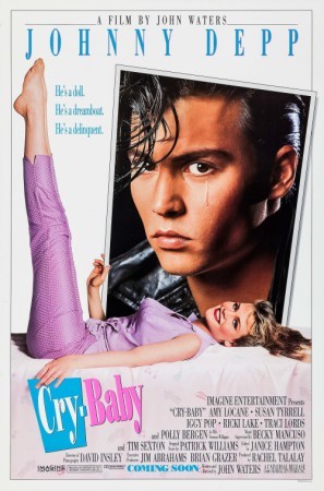 Cry-Baby movie poster (1990) metal framed poster