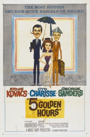 Five Golden Hours movie poster (1961) mug