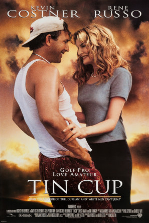 Tin Cup movie poster (1996) wooden framed poster