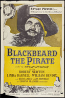 Blackbeard, the Pirate movie poster (1952) t-shirt #1467338