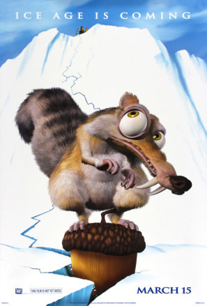 Ice Age movie poster (2002) canvas poster
