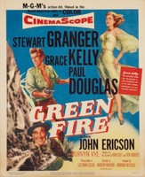Green Fire movie poster (1954) Mouse Pad MOV_uvbrxner