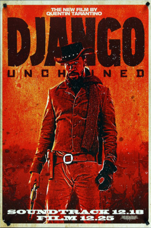 Django Unchained movie poster (2012) pillow