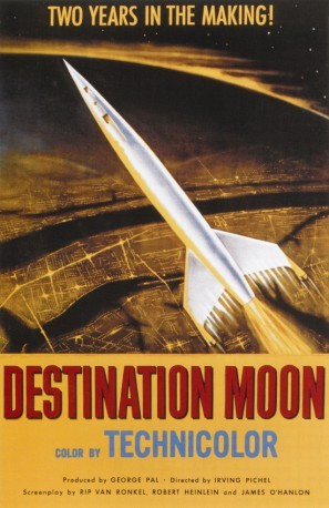 Destination Moon movie poster (1950) sweatshirt