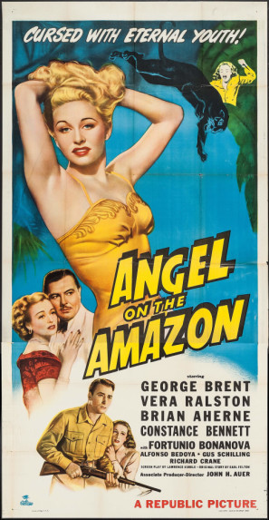 Angel on the Amazon movie poster (1948) mouse pad