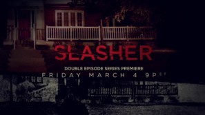 Slasher movie poster (2016) wood print