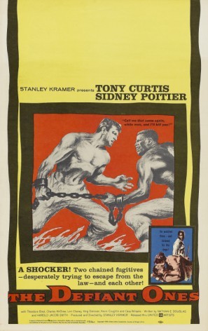 The Defiant Ones movie poster (1958) Longsleeve T-shirt