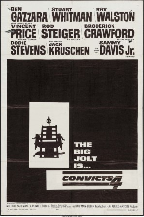 Convicts 4 movie poster (1962) Stickers MOV_vfea4c4q