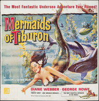 Mermaids of Tiburon movie poster (1962) Longsleeve T-shirt #1467081
