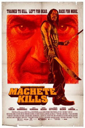 Machete Kills movie poster (2013) wooden framed poster