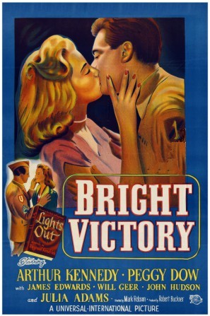 Bright Victory movie poster (1951) sweatshirt