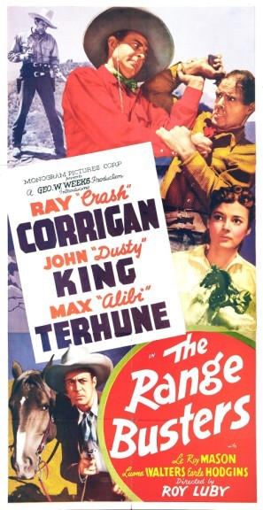The Range Busters movie poster (1940) poster with hanger