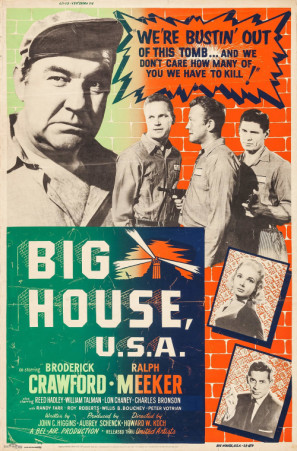 Big House, U.S.A. movie poster (1955) hoodie