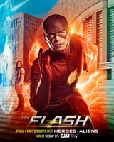 The Flash movie poster (2014) Longsleeve T-shirt #1438214